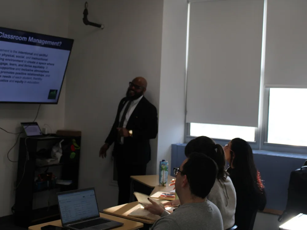 BetterEd leading a classroom-management learning session for educators