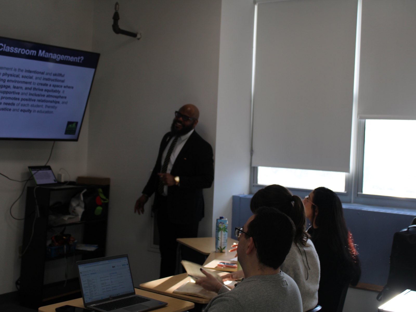 BetterEd leading a classroom-management learning session for educators
